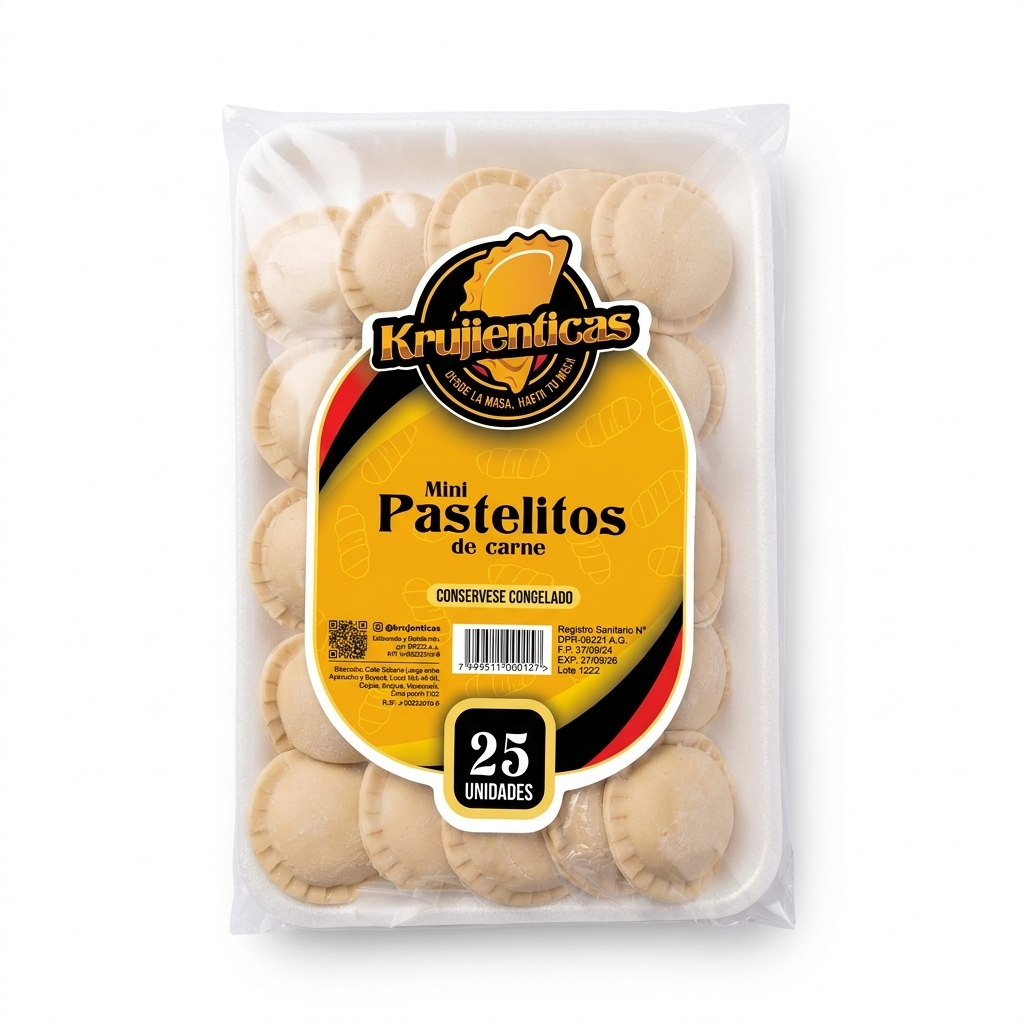 Mini Pastelitos de Carne Krujienticas