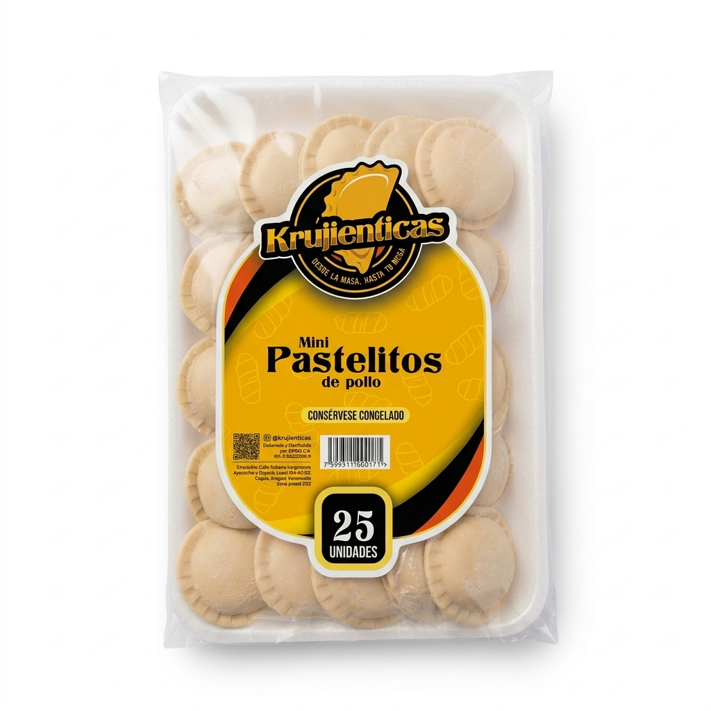Mini Pastelitos de Pollo Krujienticas