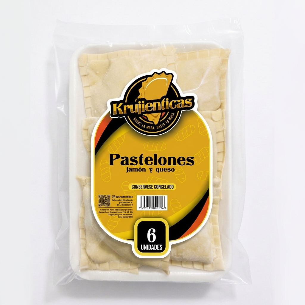 Pastelon Jamón y Queso Krujienticas