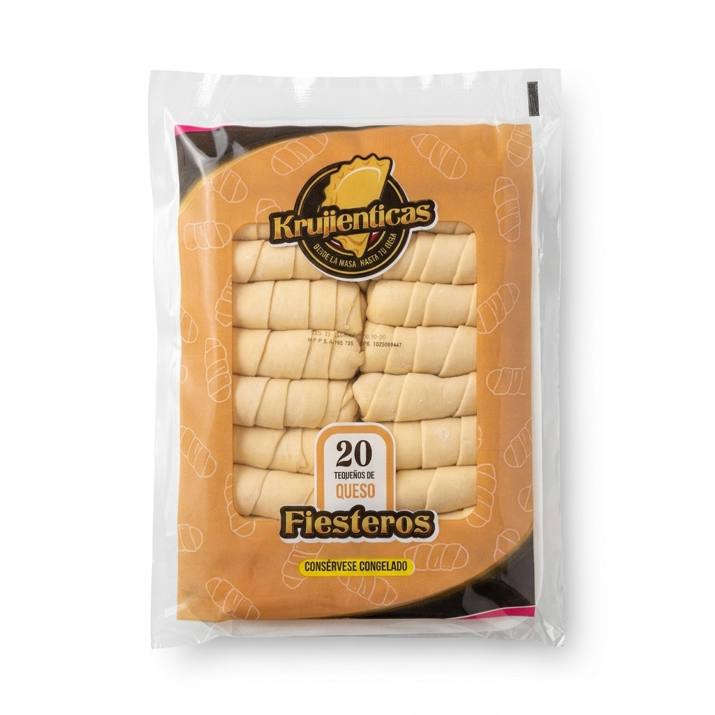 Tequeños Fiesteros Krujienticas 20 unidades