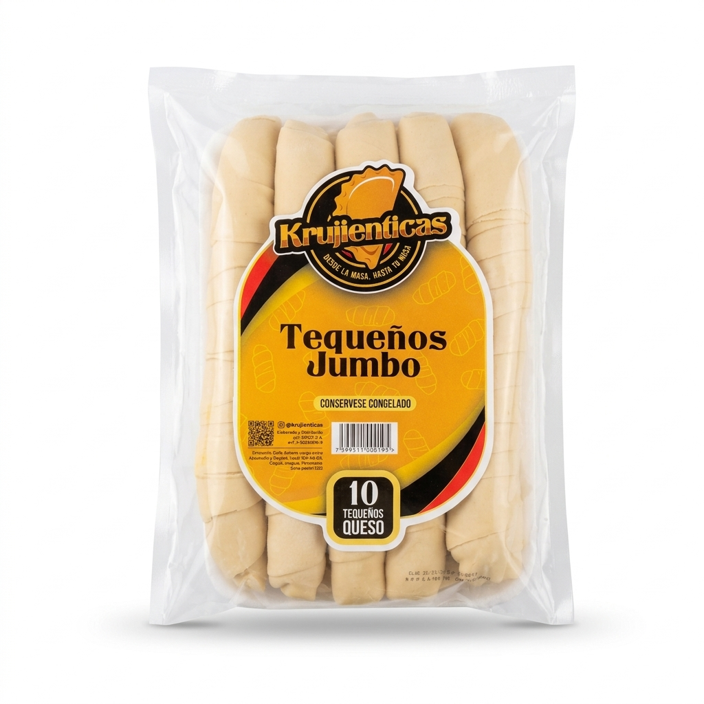 Tequeños JUMBO Krujienticas 50g queso